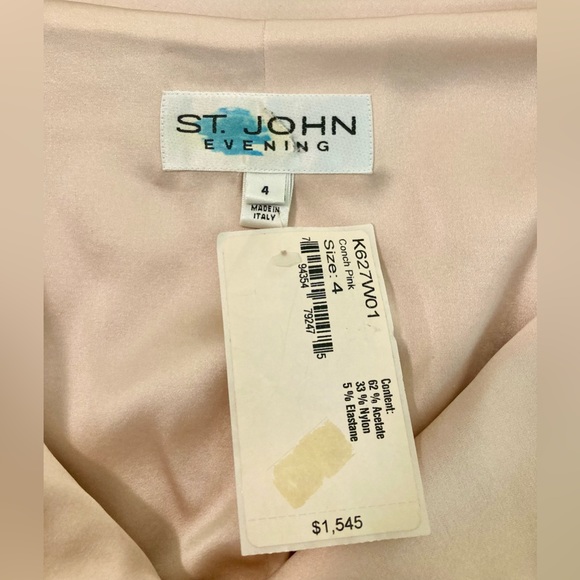 STUNNING 🤩 St. John Evening Jacket Conch Pink 🐚💗 - Picture 3 of 7